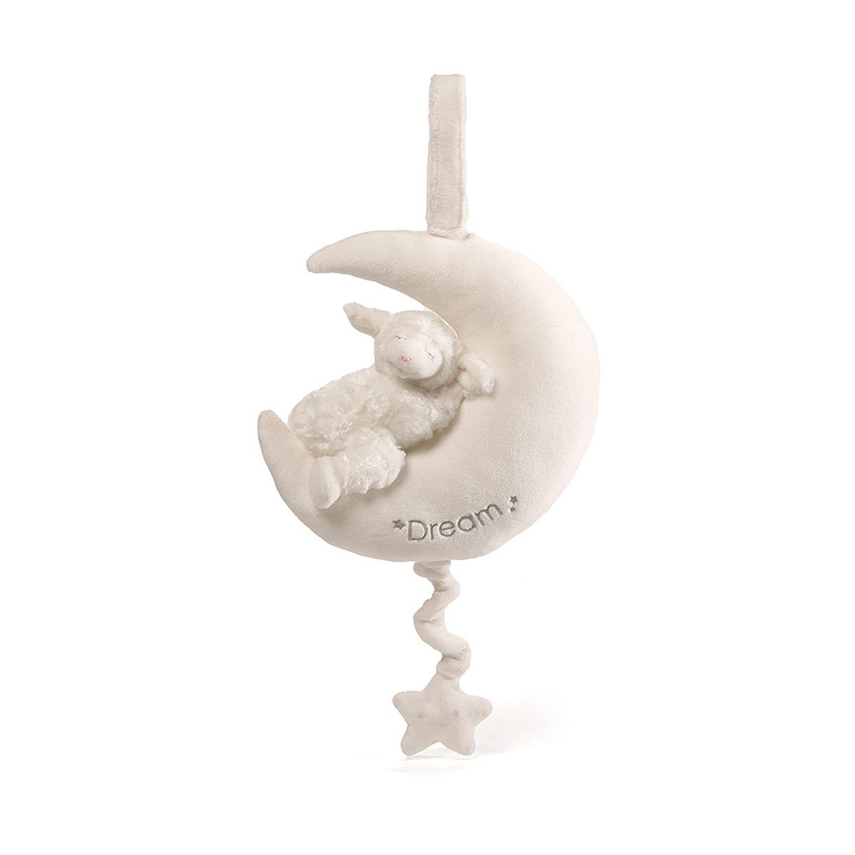 BABY - 9" WINKY LAMB PULL STRING MUSICAL (2) BL